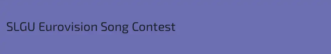 SLGU Eurovision Song Contest